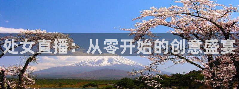 搜球体育官网：处女直播：从零开始的创意盛宴